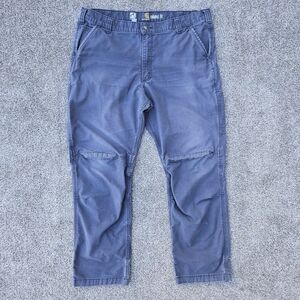 Carhartt Relaxed Fit Full Swing Grey Work Pants Flex Knee Size 40x32 101709 029